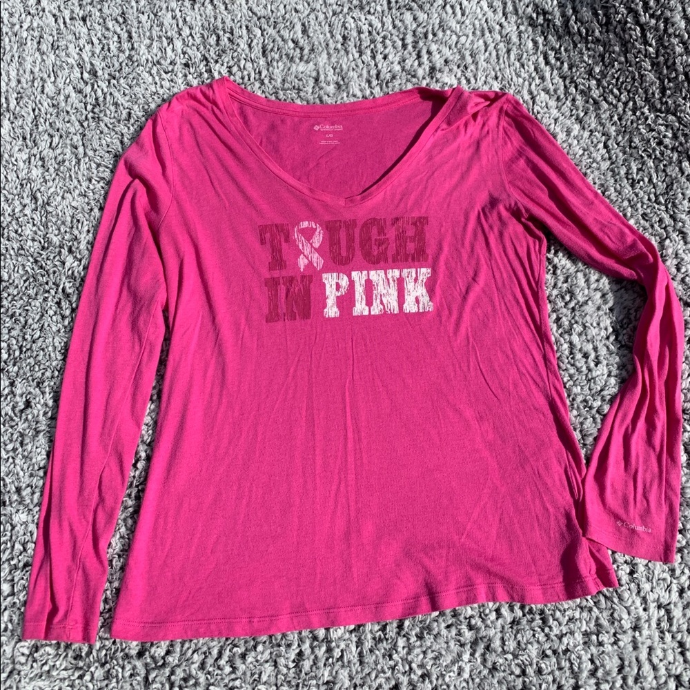 Columbia Tough in Pink top